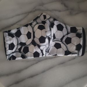 Soccer balls face mask